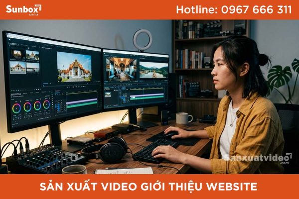 sản xuất video giới thiệu Website, video giới thiệu Website, sunbox media, sunbox Production