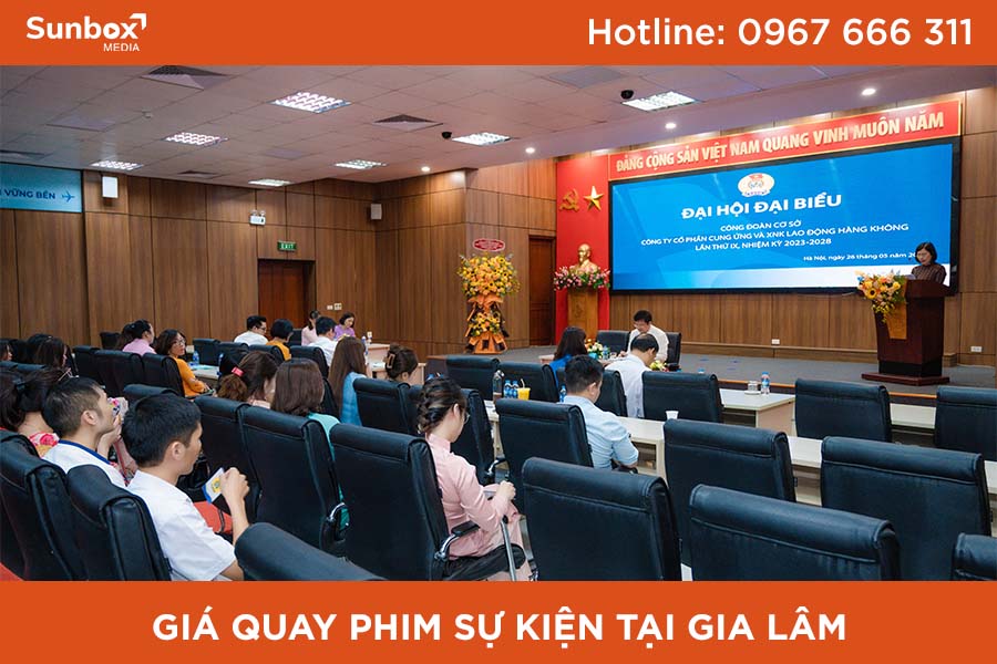 giá quay phim sự kiện gia lâm, quay phim sự kiện gia lâm, sunbox media, dịch vụ quay phim sự kiện, dịch vụ media
